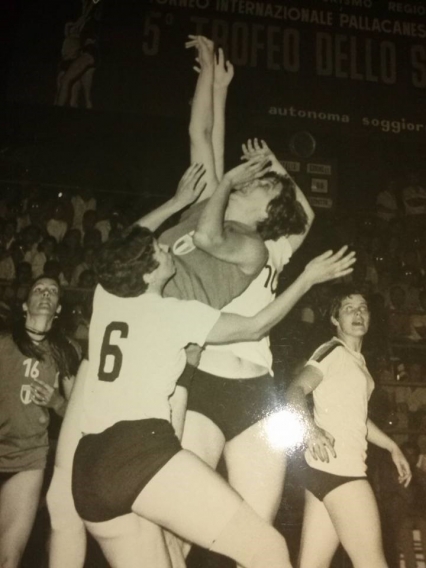 Luigia Agostinelli in nazionale